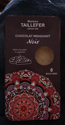 Chocolat mendiant noir