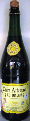 Cidre Artisanal doux Le Brun