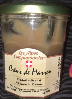 Creme de marron front packaging