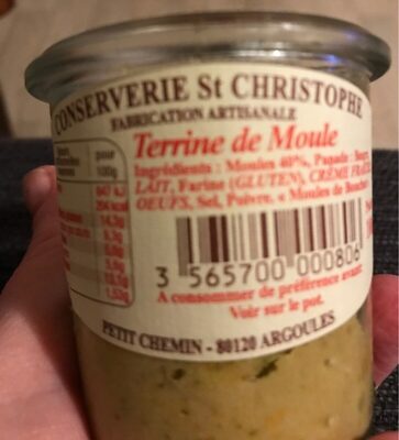 Terrine de moule front packaging