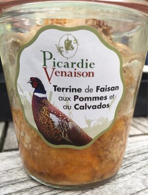 Terrine de faisan aux pommes et au calvados