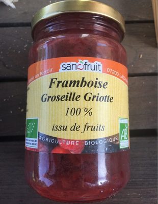 Tartinable Groseille Framboise Griotte