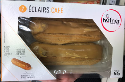 Éclairs Café front packaging