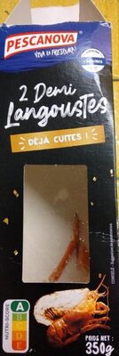 Demi langoustes Caraïbes