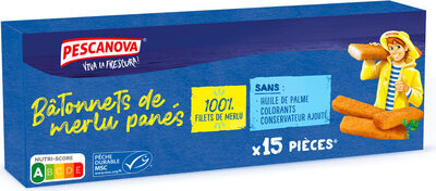 BATONNETS MERLU PANES MSC