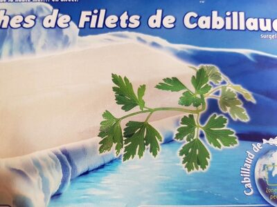 Tranches de filets de cabillaud