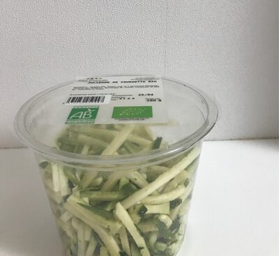 Julienne de courgettes bio