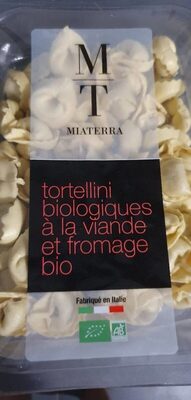 Tortellini biologiques à la viande et fromage bio