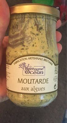 Moutarde aux algues front packaging