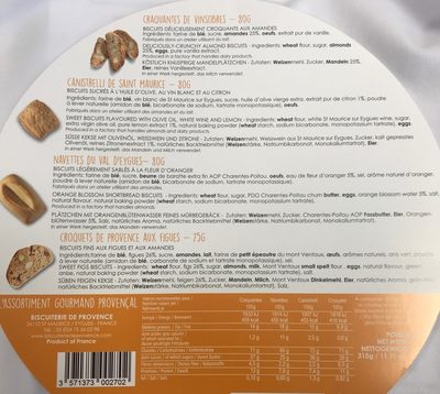 L'assortiment gourmand front packaging