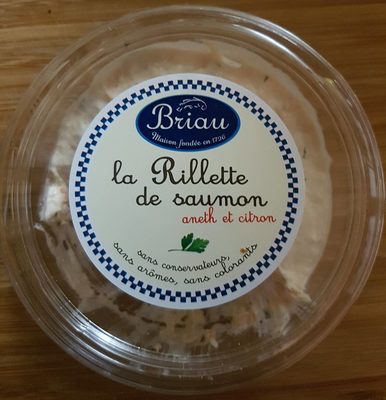 La Rillette de saumon aneth et citron