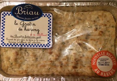 Le Gratin de Hareng et de Cabillaud