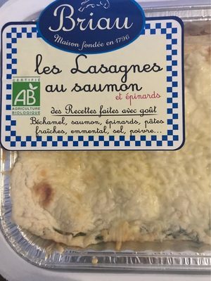 Les lasagnes au saumon et épinard