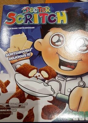 Doctor scritch front packaging