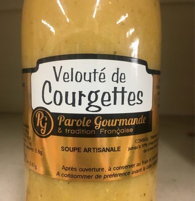 Velouté de courgettes