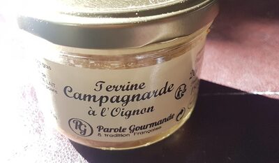 terrine campagnarde à l'oignon