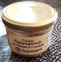 Terrinne Campagnarde au Piment d'Espelette