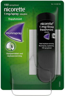 Nicorette Mint Munnspray 1mg 13,2ml