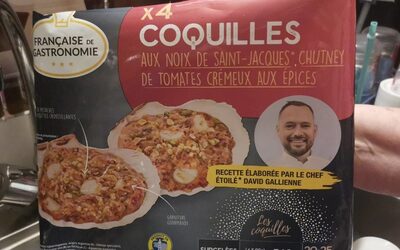 Coquilles aux noix de Saint-Jacques