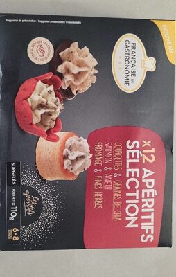 X12 apéritifs sélection