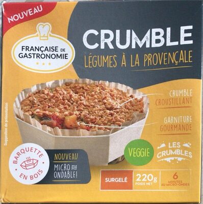 Crumble legumes a la provencale