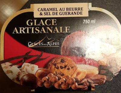 Glace caramel au beurre et sel de guerande