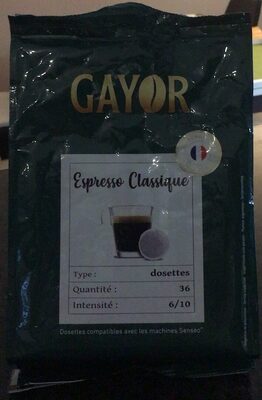 Espresso classique front packaging