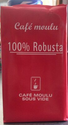 Café moulu 100% Robusta