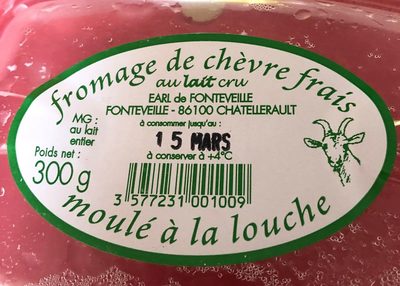Fromage de chevre frais moulé à la louche
