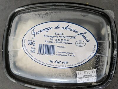 Fromage de chèvre frais