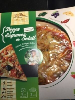 Pizza Légumes du Soleil front packaging