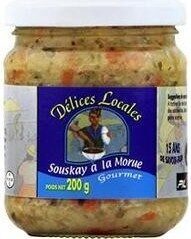 Souskay De Morue 200 Grs Delice Locale front packaging