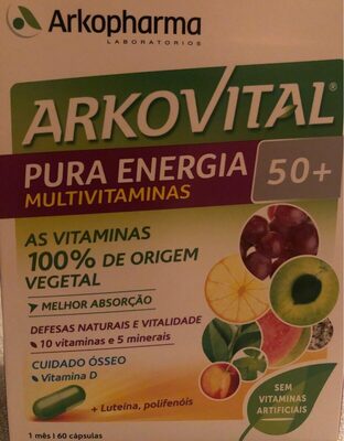 Arkovital pura energia multivitaminas