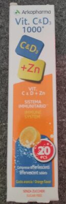 Akopharma Vitamina C y D + Zinc