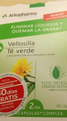 Arkocapsulas front packaging