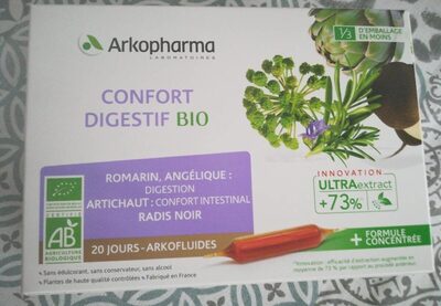 Arkopharma Digestion Arkofluides Bio Confort Digestif