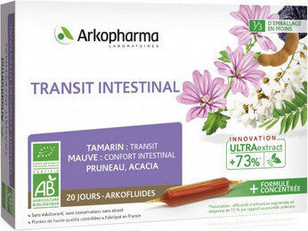 Arkopharma Arkofluides Bio Transit Intestinal 20 Jours