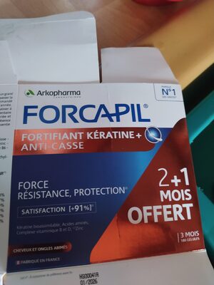 Forcapil front packaging