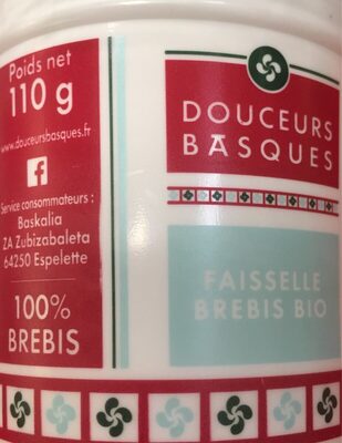 Faisselle Brebis Bio