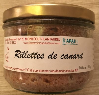 rillettes de canard