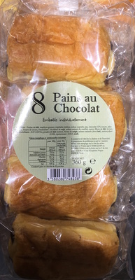 8 Pains au chocolat