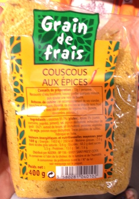 Couscous aux épices