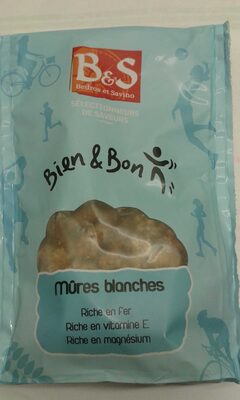 Mûres blanches bien et bon