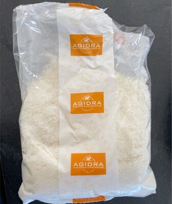 Noix de coco sechée rapée front packaging