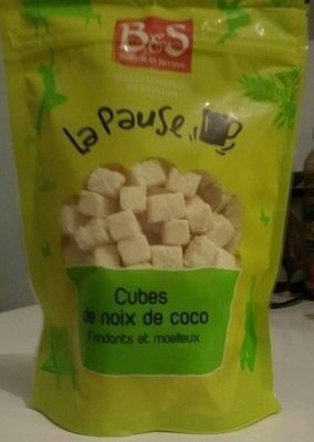 Cubes de noix de coco