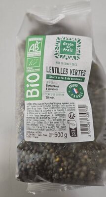Lentilles vertes