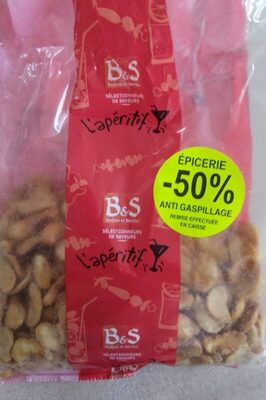 Fèves grillés salées