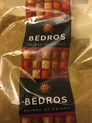 Cumin en poudre front packaging