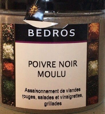 Bédros poivre noir moulu