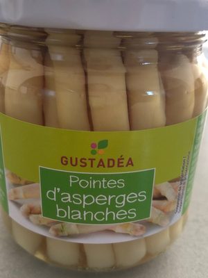 Pointes d'asperges blanches